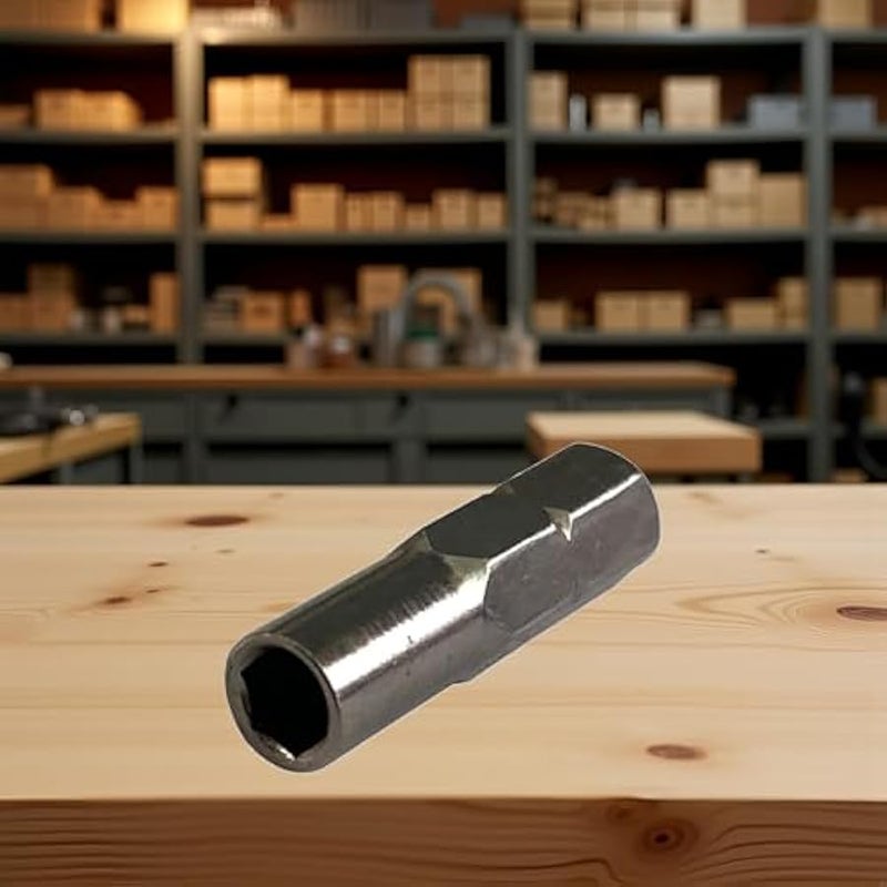 Screwdriver Bit Adapter,6.35mm 1/4 Insert Bit Adapter to 4mm Bit Hex Holder,Nickel-Coated Screwdriver Accessories - Image 4