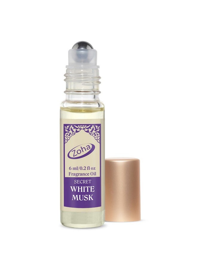 Zoha Zoha White Musk Oil Perfume for Women & Men, Roll On Perfume Oil and Musk Perfume Spray, Alcohol Free Skin Moisturizing Musk Oil Perfume  - Image 1