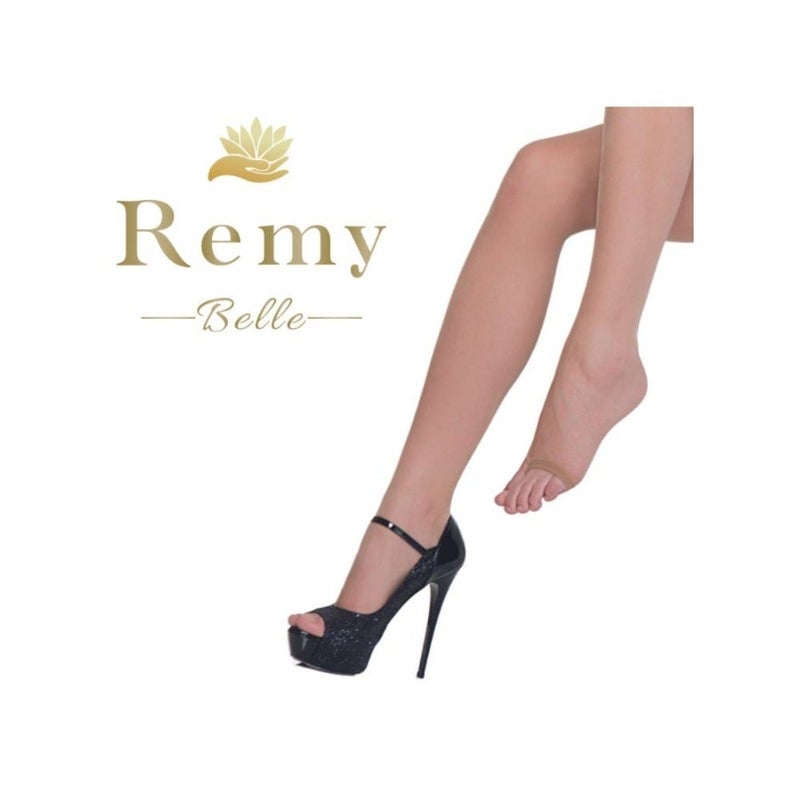 Pack of 2 Toeless Tights 10 Den Footless Stocking Pantyhose Nylon Open Toe for Women LadiesTight Skin Color - Image 5