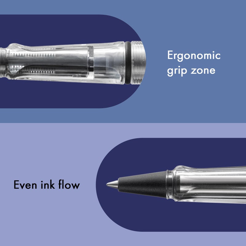Lamy Vista Clear Rollerball Pen - L312 - Image 3