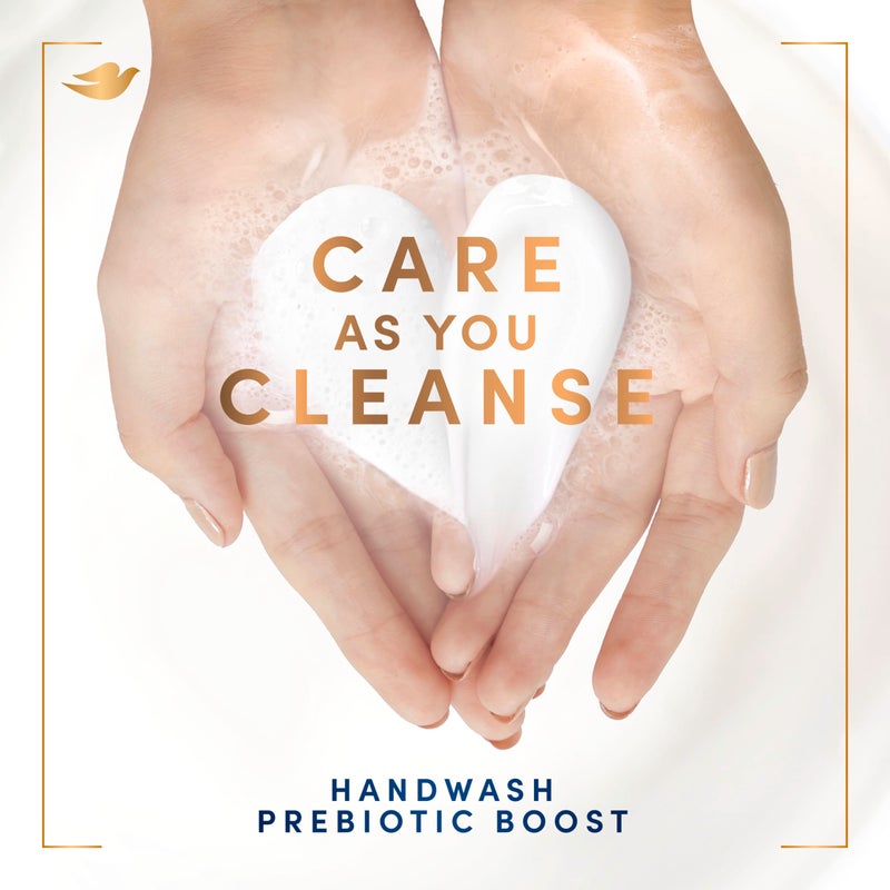 Dove Prebiotic Boost Hand Wash Soothing Therapy 4 Count for Lasting Softness, with Oatmeal & Ceramides, 12 oz - Image 5