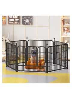 Cool Baby COOLBABY Dog Playpen Foldable 6 Panels Dog Pen 24inch Height Pet Enclosure Dog Fence Outdoor with Lockable Door  - Image 2