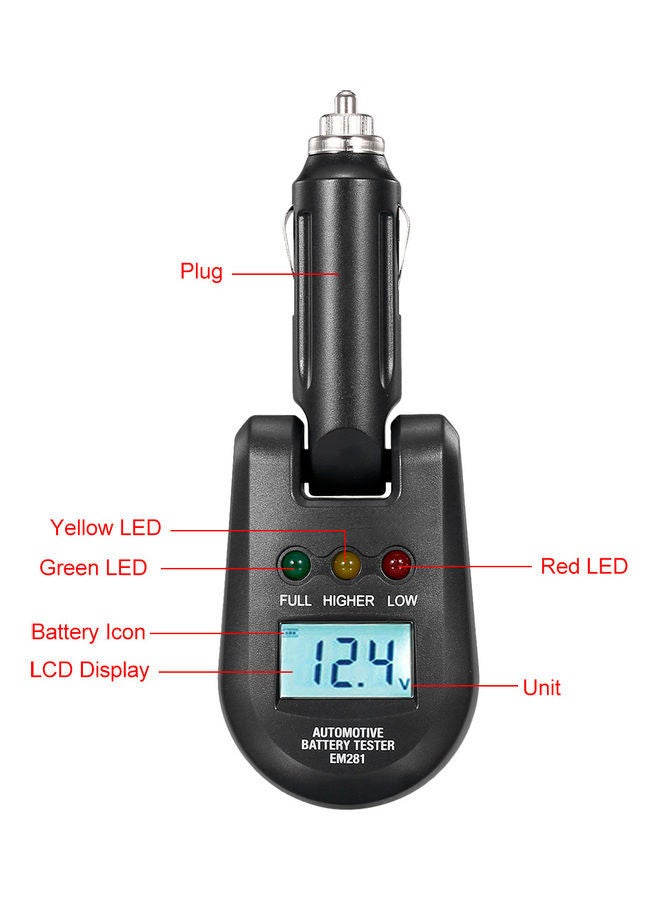 NIBEMINENT 12-24V Auto Car Testing Battery Meter - Image 5