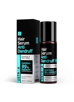 Hair Serum Anti-Dandruff - 200Ml | Fights Dandruff With Tea Tree & Ginger | Maintains Scalp Ph | Prevents Growth Of Dandruff-Causing Microorganisms| No Sulphates, No Paraben