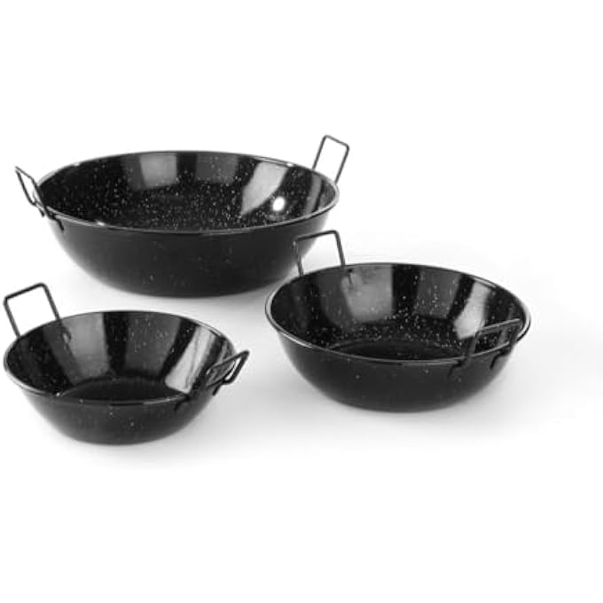 هندي أوعية الباييلا المطلية بالمينا 245 × 70 مم - Image 2