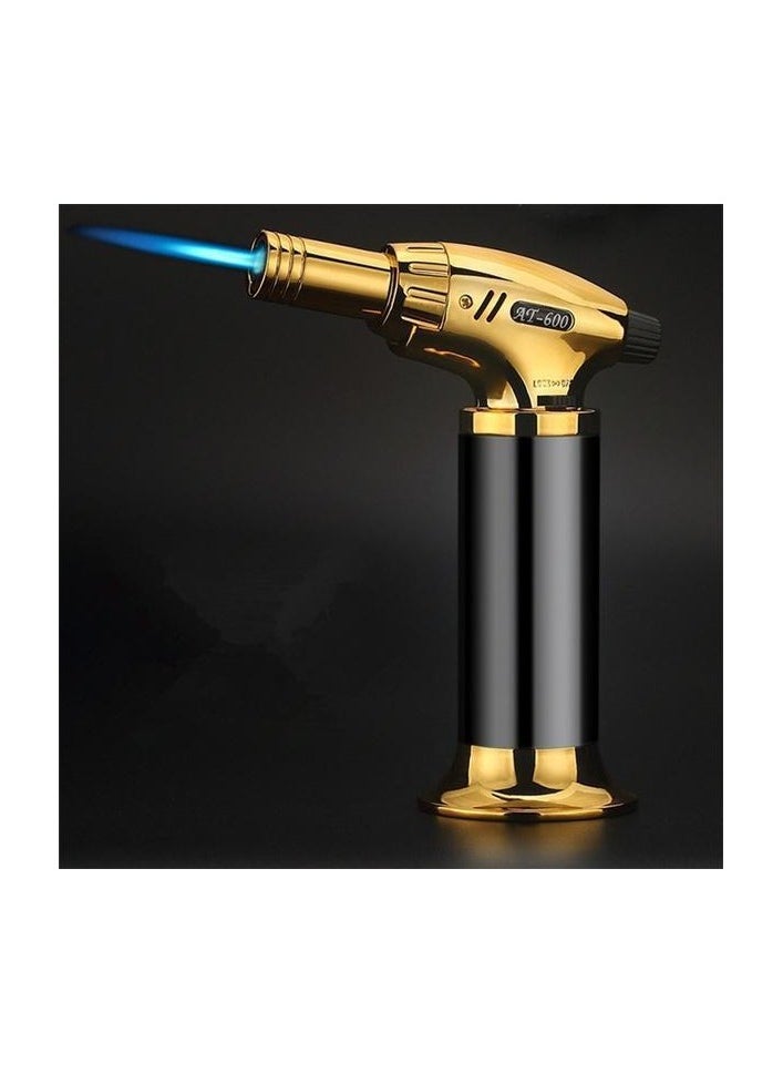 Generic - High-Power Flame Gun Torch Butane Lighter - Outdoor Gas Torch with Electricity Ignition, Adjustable Flame, and Safety Lock - Ideal for Camping, BBQ, Soldering, and Welding - Image 1