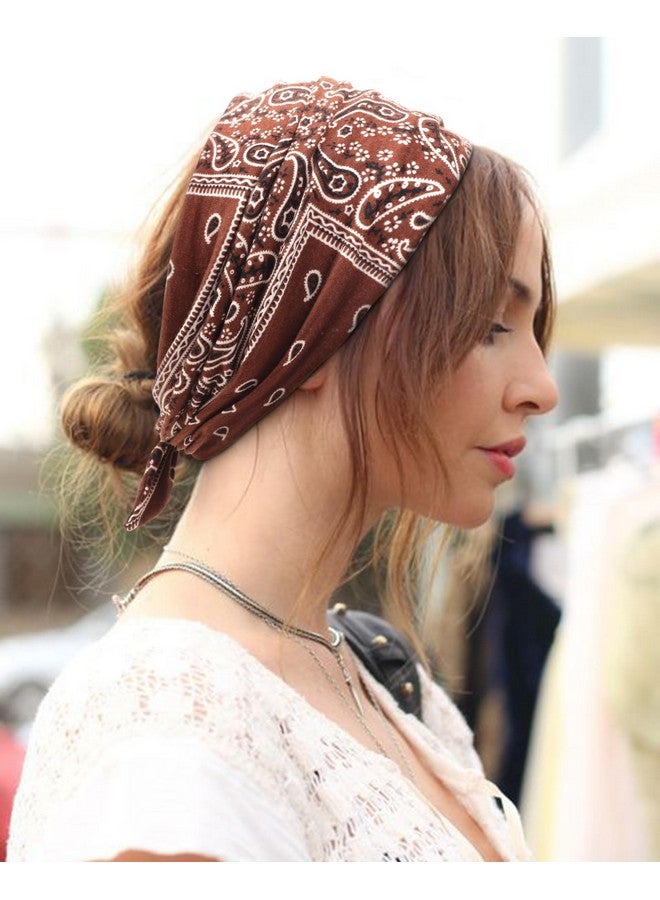 DRESHOW 8 Pack Bow Headbands Of Solid Color For Women’S Hair Non Slip Wide Vintage Head Wraps Knotted Cute Hair Band Accessories - Image 3