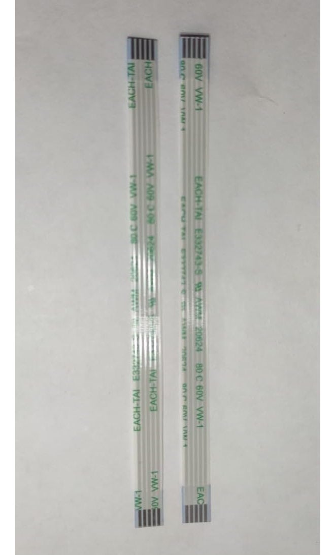 DLEIN 6-Pin 1.0mm Pitch A-Type (10CM (4-INCH) Length flat flexible FFC/FPC LVDS Ribbon Cable Wire Flat Cable for Module Camera digital camcorders, laptops, LCD TVs, LCD monitors, etc.(1- Pcs) - Image 4