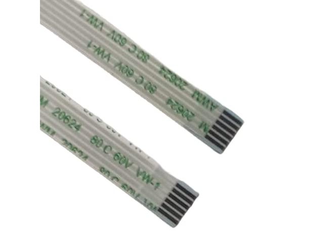 DLEIN 6-Pin 1.0mm Pitch A-Type (10CM (4-INCH) Length flat flexible FFC/FPC LVDS Ribbon Cable Wire Flat Cable for Module Camera digital camcorders, laptops, LCD TVs, LCD monitors, etc.(1- Pcs) - Image 1