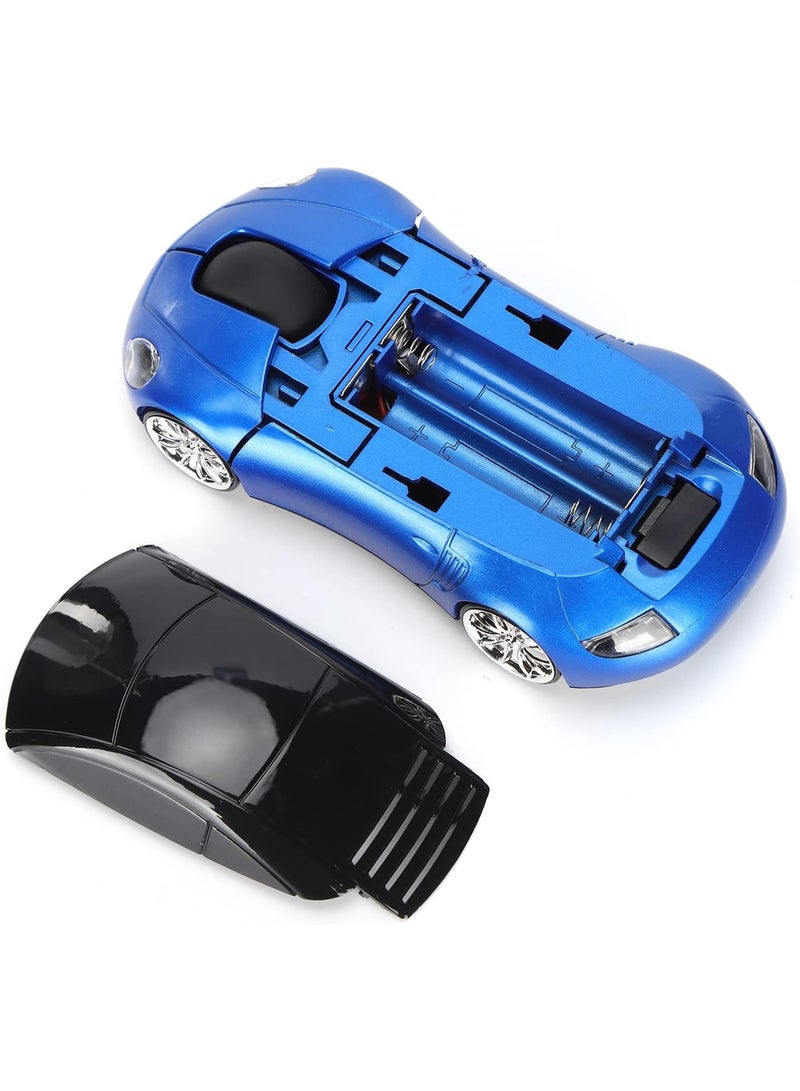 2.4GHz Sports Car Wireless Mouse USB Scroll 1600DPI Car Shaped Wireless Mouse Convenient Lightweight for Laptop/PC - Image 2