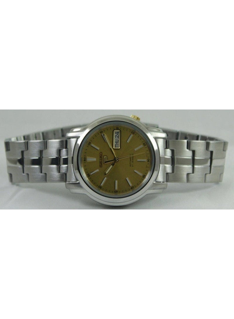 سيكو ساعة Seiko 5 أوتوماتيكية 21 جوهرة SNKL81 SNKL81K1 SNKL81K للرجال - Image 5