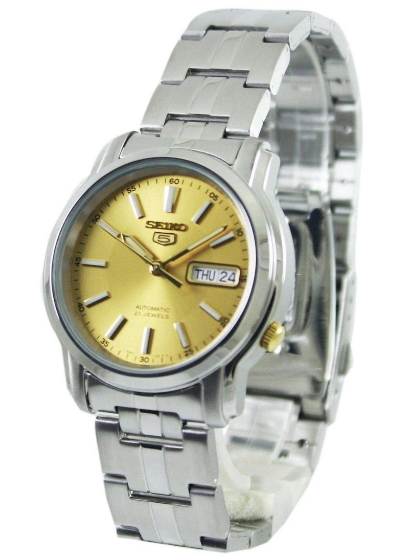 سيكو ساعة Seiko 5 أوتوماتيكية 21 جوهرة SNKL81 SNKL81K1 SNKL81K للرجال - Image 1