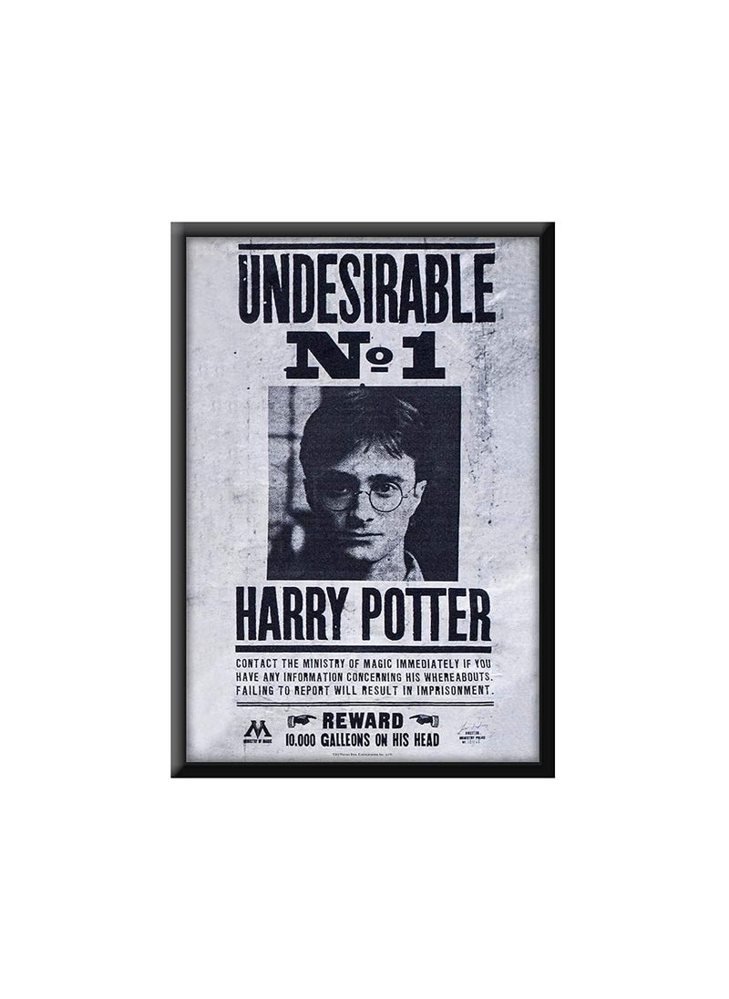 Epic Stuff Epic Stuff Harry Potter A4 Wall Poster With Frame Officially Licensed By Warner Bros USA Undesirable No1 
