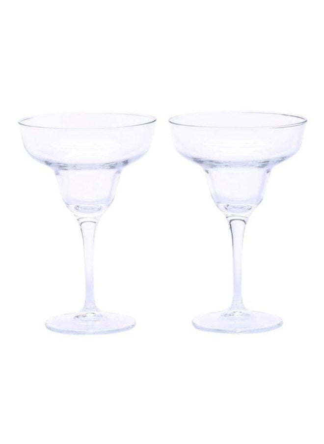 Bormioli Rocco Rocco 2Piece Ypsilom Sterm Glass Set Cle 