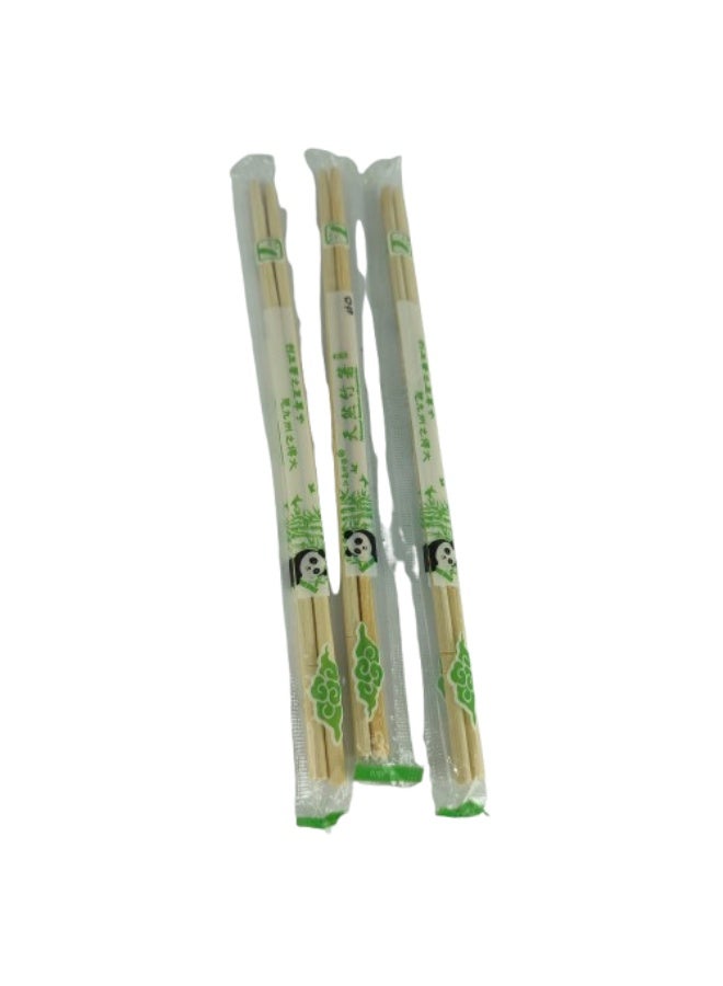 مجموعة 3 أزواج من عيدان الأكل الصيني – خامة قوية وأنيقة قابلة لإعادة الاستخدام - Image 2