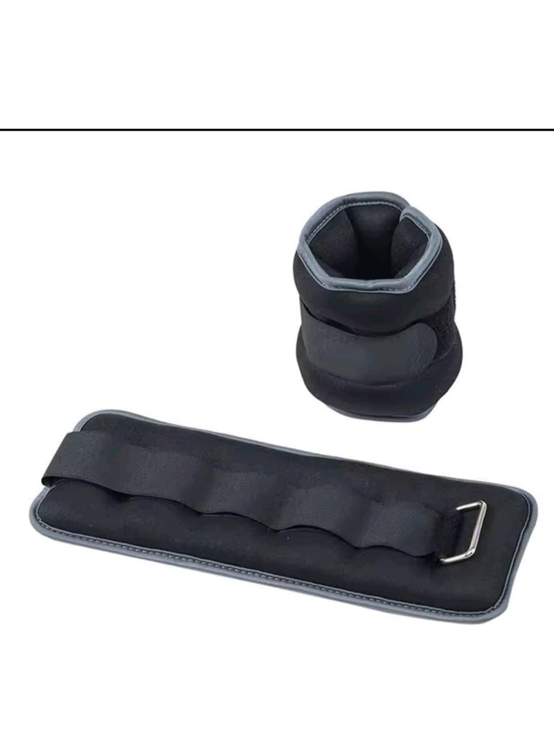 Adjustable Wrist & Ankle Weights for Exercise, Set of 2 * 500g (Multicolor) - Image 2