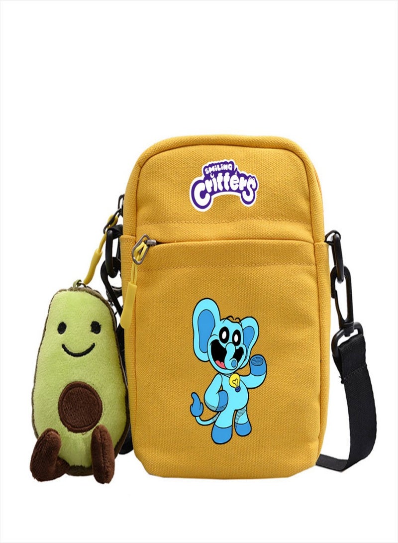 Smiling Critters Children Crossbody Bag bag for Kids Boys Girls Gifts