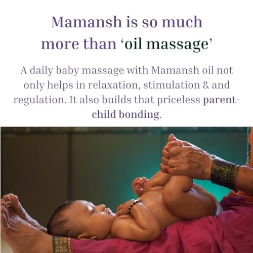 Mamansh Natural Baby Oil - 10 Essential Oils & 3 Herbs With Vitamin E For Nourishment, Skin Development & Growth | 0-5 Years (All Skin Types) - 200 ML - Image 5