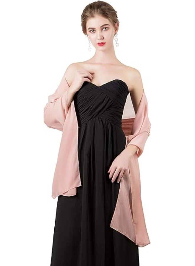 Soft Chiffon Scarve Shawls Wraps for Dresses Women Accessories - Image 4
