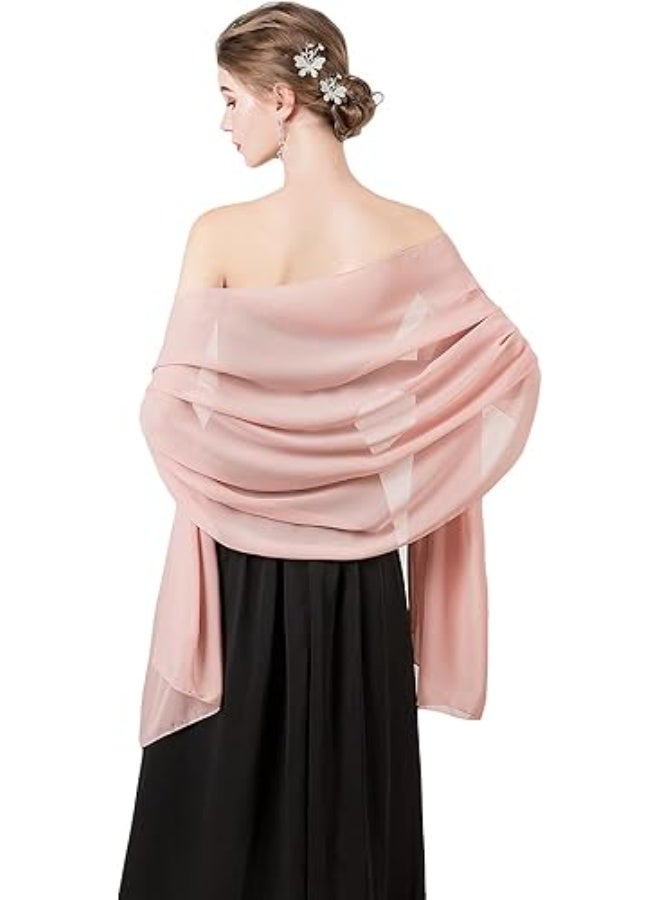Soft Chiffon Scarve Shawls Wraps for Dresses Women Accessories - Image 1