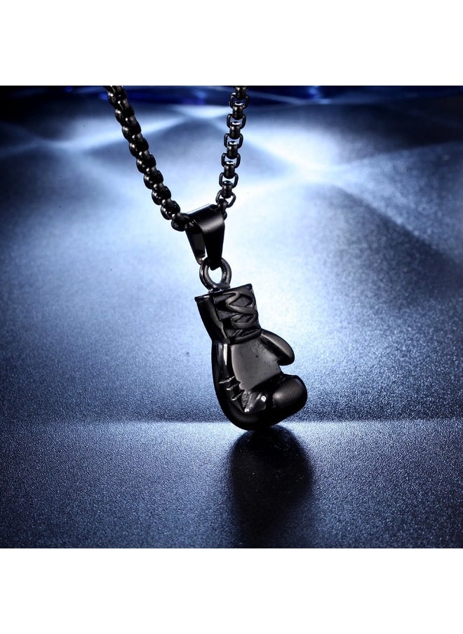 Spa Care Stainless Steel Magnetic Fitness Pendant Necklace，Suitable for men's daily wear  - Image 1