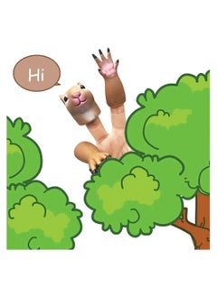 Y&D Squirrel Finger Hand Puppet Novelty Toys Doll Props Animal Gift for Kids, Party Cosplay Performance  - Image 4
