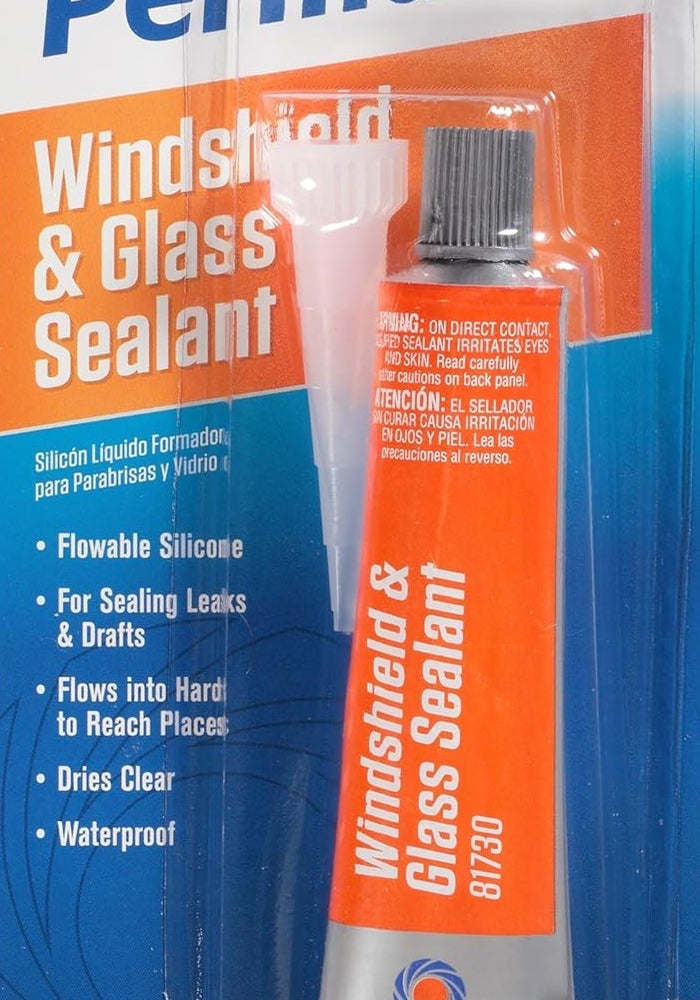 Permatex Flowable Silicone Windshield and Glass Sealer - Image 1