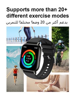 WAPIK Korean Brand P5S Smart Watch,Business Smartwatch,Waterproof Fitness Watch, Bluetooth Calling,Smart watch for Men, Zinc Alloy Vacuum Plating, Heart Rate Monitoring,Smart watch for women Black  - Image 5