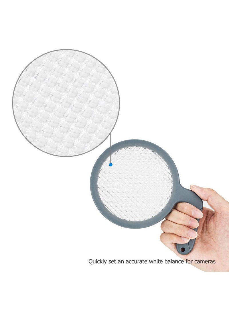 JJC JJC Durable and Lightweight Universal White Balance Filter for Lenses up to 95mm Diameter, Certified 18% Transmission for Metering  - Image 3