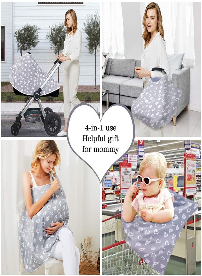 Kefee Kol Baby Nursing Cover & Poncho - Multi-Use Privacy Cover for Baby Car Seat, Shopping Cart, Stroller - Image 3