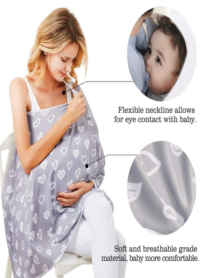 Kefee Kol Baby Nursing Cover & Poncho - Multi-Use Privacy Cover for Baby Car Seat, Shopping Cart, Stroller - Image 4