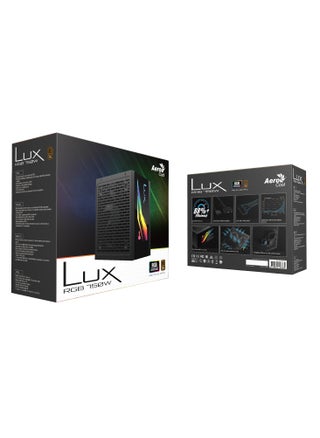 AeroCool LUX RGB 750W Power Supply Unit, 80Plus Bronze Certified, 13 preset lighting effects, Compatible with Addressable RGB using +5V Addressable RGB connector - pzsku/Z0E92638606A4E7AFCDE8Z/45/_/1732538111/23824124-011d-4f79-b166-467cf4bfd076