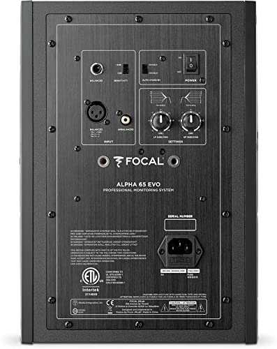 Focal Alpha 65 Evo 6.5 inch Powered Studio Monitor - Image 2