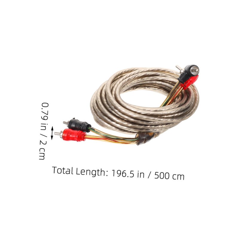 Pure Subwoofer Cables Wire Kit Flexible Lengths for Car Audio System Upgrade Easy Installation - Image 3