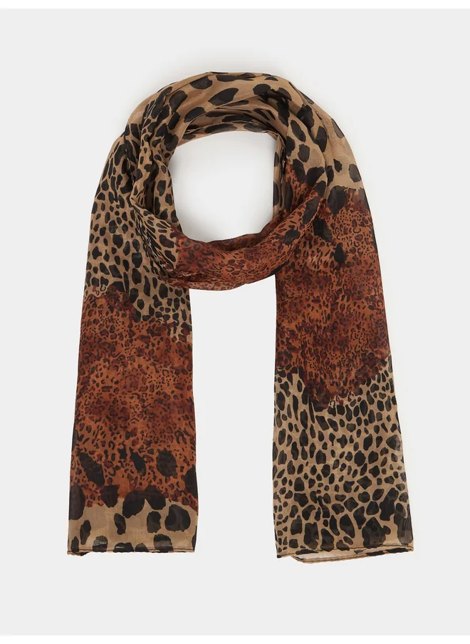 Styli Styli Leopard Print Scarf