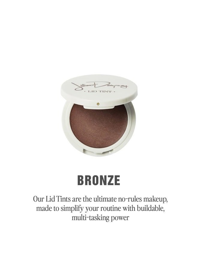 Jillian Dempsey Lid Tint: Satin Cream Eyeshadow I Easy Application for a Natural Shimmer or a Layered Matte Finish I Bronze - Image 2