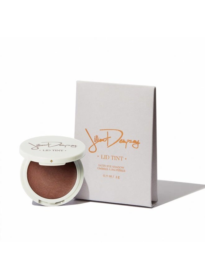 Jillian Dempsey Lid Tint: Satin Cream Eyeshadow I Easy Application for a Natural Shimmer or a Layered Matte Finish I Bronze - Image 1