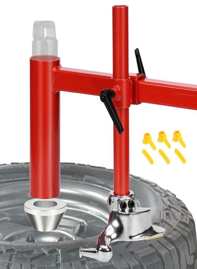 Atesilor Upgraded Manual Tire Changer Duck Head Kit with Centering Cone, Cast Steel Duck Head Tire Removal and Mounting Tool Fits Most Car Tires Changing - Image 1