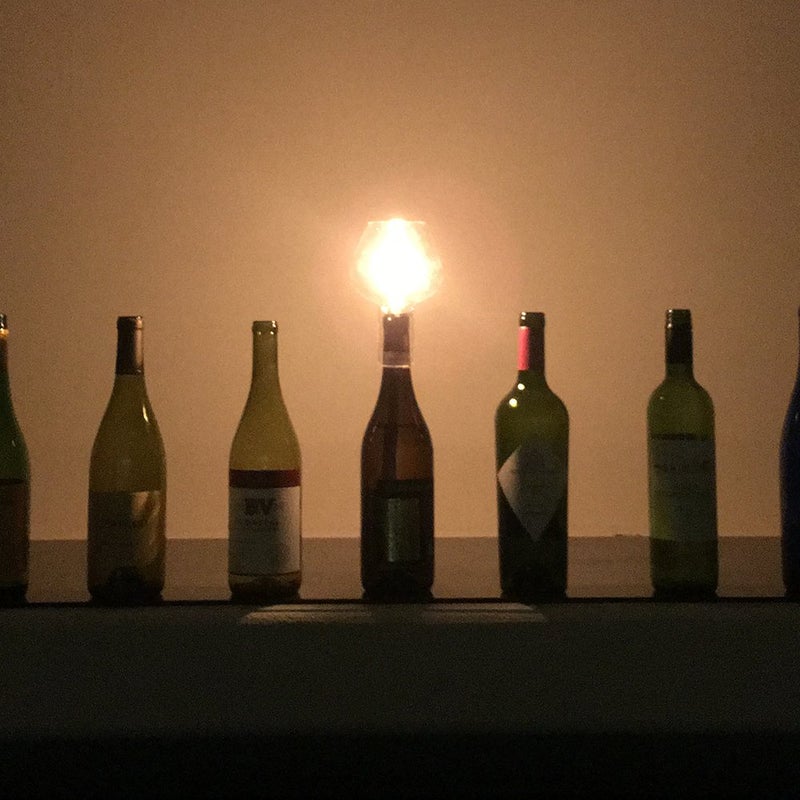 Firefly Wine Bottle Oil Lamp Conversion Kit - 3/8" Fiberglass Wick with Premium Aluminum-Brass Holder, Protective Glass Chimney Globe, Decorative Bottle Light Transformer, DIY Home Decor - Image 5