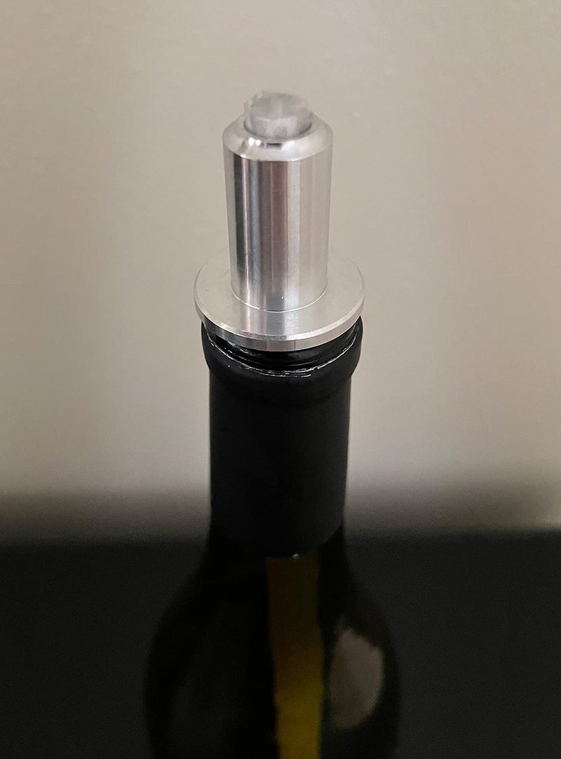 Firefly Wine Bottle Oil Lamp Conversion Kit - 3/8" Fiberglass Wick with Premium Aluminum-Brass Holder, Protective Glass Chimney Globe, Decorative Bottle Light Transformer, DIY Home Decor - Image 3