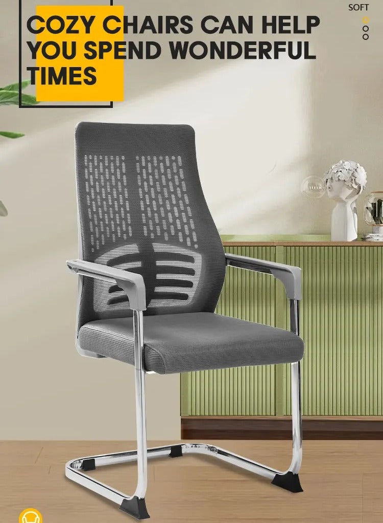FLYPRO Ergonomic Office Chair - High Back Mesh Design, Sturdy Metal Frame, and Comfortable Seating - Image 4