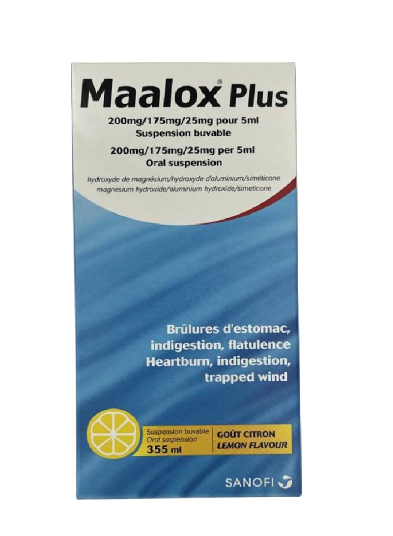 maalox plus Suspension Buvable 355 Ml