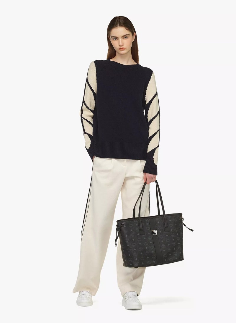 MCM Liz Reversible Shopper in Visetos - Image 2