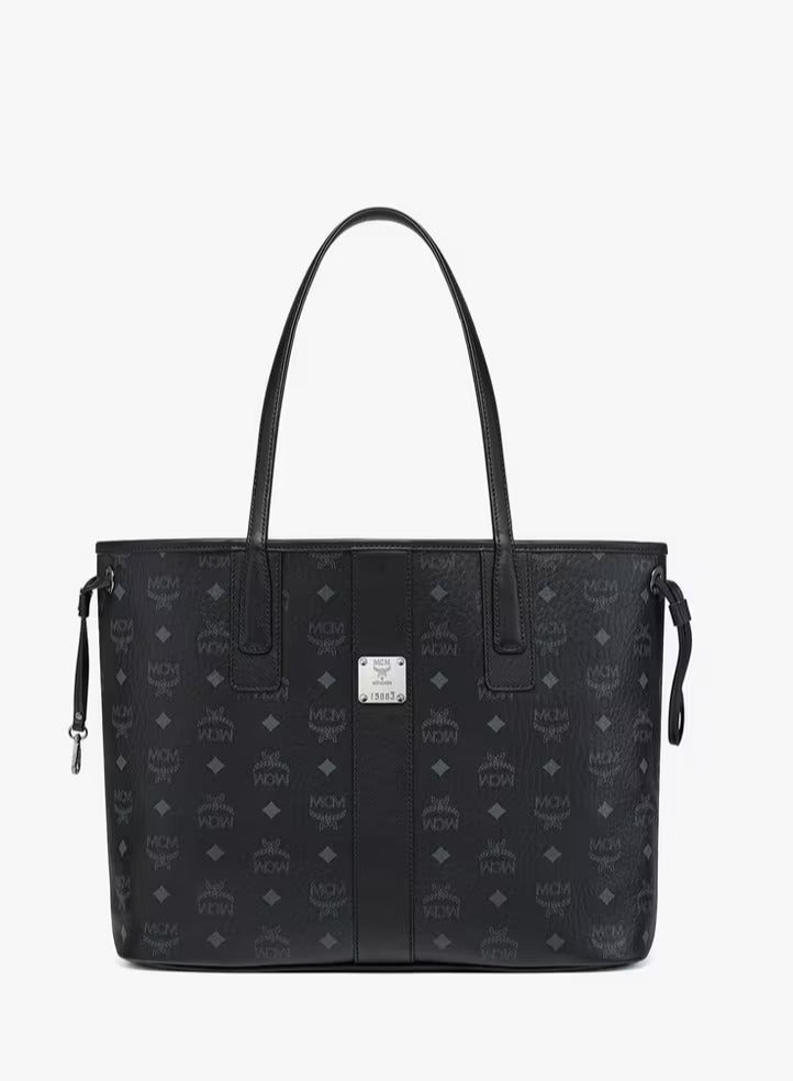 MCM Liz Reversible Shopper in Visetos - Image 1