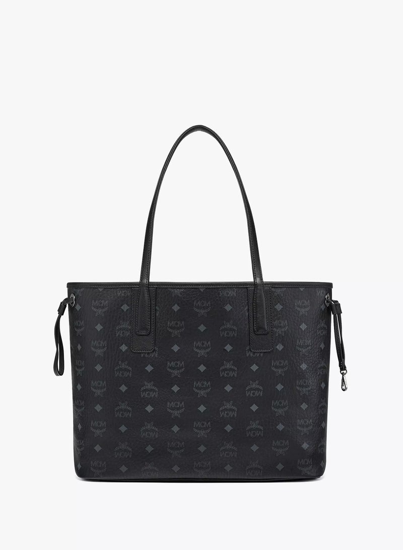 MCM Liz Reversible Shopper in Visetos - Image 4