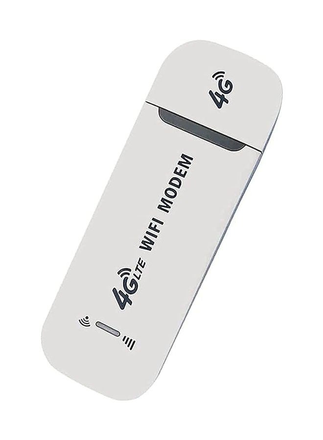 Portable USB Wifi Adapter, 4G USB Modem WiFi Router USB Adapter 150Mbps with SIM Card Slot Car Hotspot Pocket Mobile WiFi - Image 1