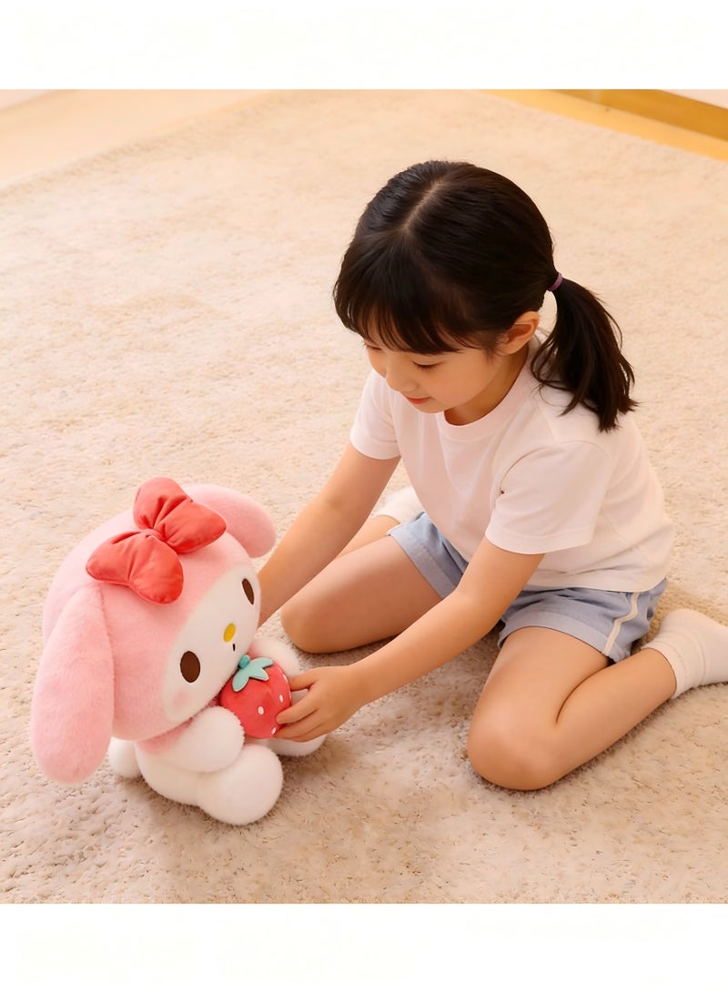 Sanrio Melody plush toy with soft filling, plush doll for children's room decoration, suitable as a children's gift and party gift - Image 3
