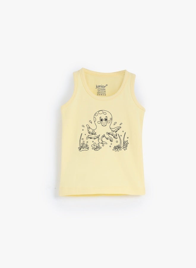 فانلة قطن بيبي للجنسين