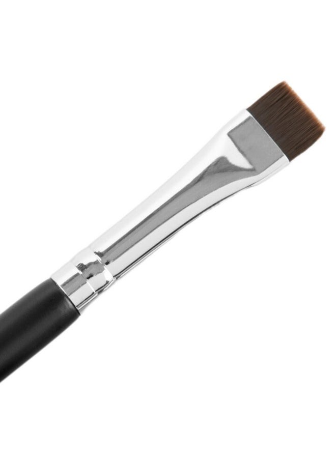 Beauty Junkees Thin Eyeliner Brushsmall Flat Eyeliner Brushflat Makeup Brush Eyeshadow Lash Linersmudge Brushconcealer Brush For Eyebrowsfirm Synthetic Eye Liner Brush For Shapingblendingcontouring  - Image 1