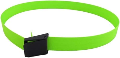 Scuba Choice Scuba Diving 60" Long 2" Webbing Weight Belt with Plastic Buckle, Lime - Image 4